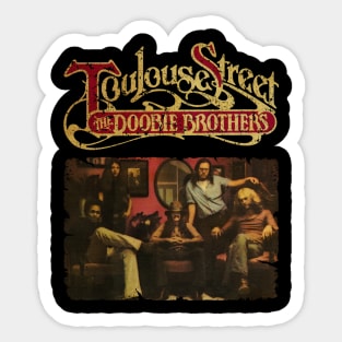VINTAGE The Doobie Brothers Toulouse Street Sticker